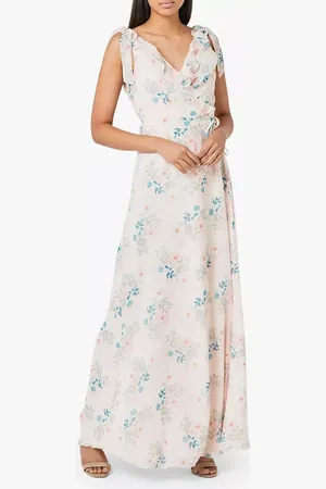Maids to Measure Lily Floral Print Sleeveless Maxi Dress