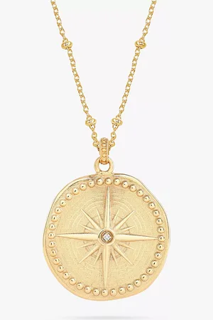 Dower & Hall Large True North Story Necklace