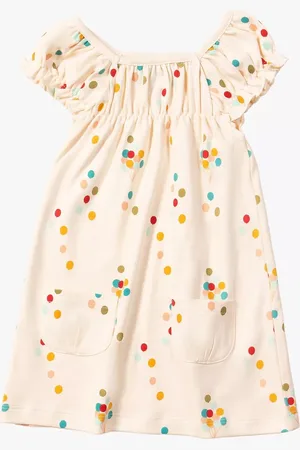 Little Green Radicals Baby Balloon Organic Cotton Frill Dress