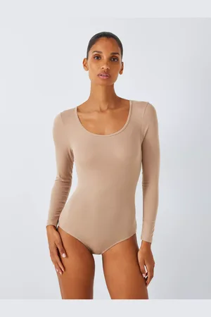 John Lewis Heat Generating Ribbed Scoop Bodysuit