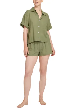 Nudea Organic Cotton Cropped Nightshirt