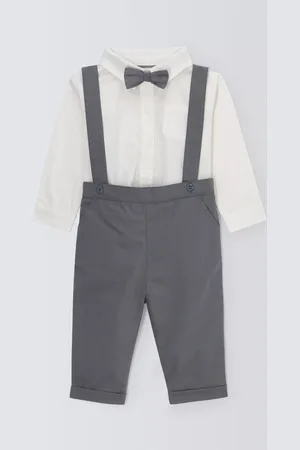 John Lewis Baby Shirt, Trousers and Bow Tie Set