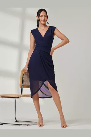 Jolie Moi Mesh Bodycon Dress