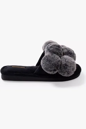 PRETTY YOU Dolly Pom Pom Slippers