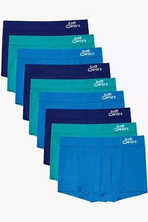 JustWears Active Trunks, Pack of 9