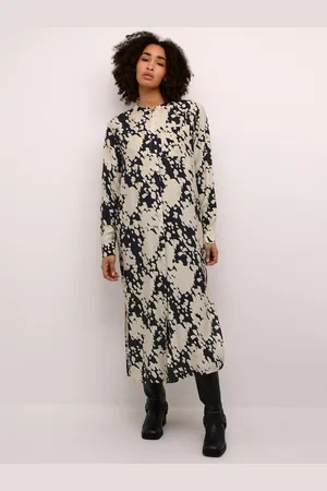 Kaffe Louise Abstract Print Shirt Dress
