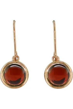 London Road 9ct Rose Gold Pimlico Bubble Drop Earrings