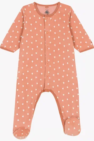 Petit Bateau Baby Patterned Velour Pyjamas
