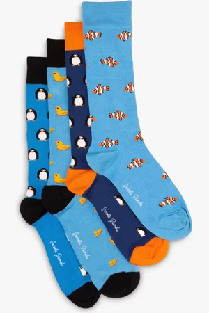 Swole Panda Penguins & Ducks Bamboo Socks, Pack of 4