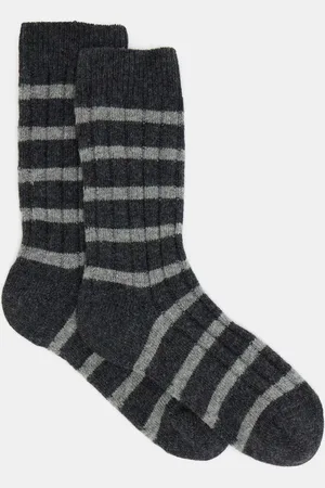 Hush Puppies Stripe Wool Blend Socks