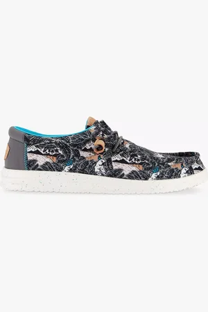 Hey dude Wally H2O Tropical Print Shoes