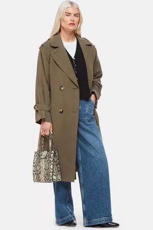 Whistles Petite Riley Longline Trench Coat