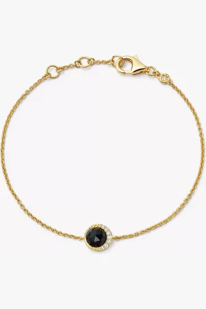 ASTLEY CLARKE Semi-Precious Stone Round Charm Chain Bracelet