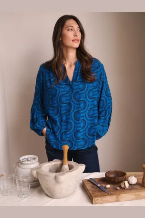 NRBY Amy Batik Print Top