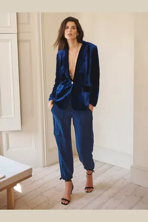NRBY Becca Silk Cargo Pants