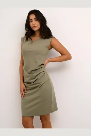 Kaffe India Cocktail Sleeveless Fitted Dress