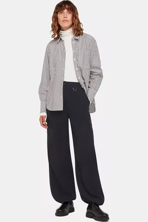 Whistles Grace Luxe Cargo Trousers