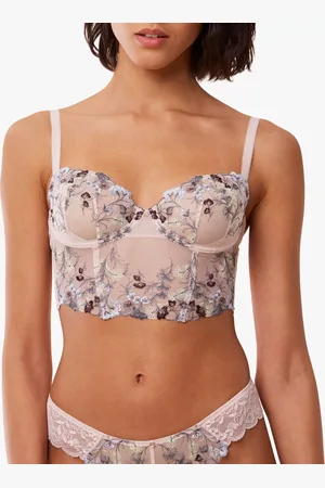 Triumph Sensual Spotlight Floral Underwired Corset Bra