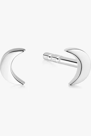 Daisy London Crescent Moon Stud Earrings