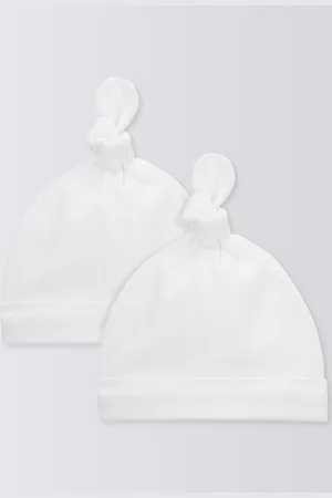 John Lewis Baby Cotton Hat, Pack of 2