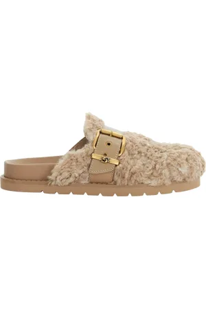 Dune Glorria Borg Finish Buckle Sliders