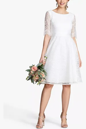 Alie Street Evie Lace Knee Length Wedding Dress