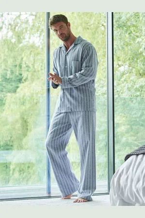 British Boxers Westwood Stripe Brushed Cotton Pyjama Set