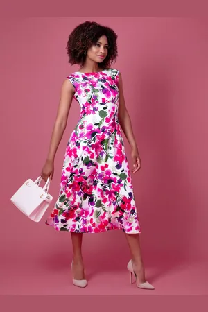 Alie Street Luna Floral Jersey Midi Dress