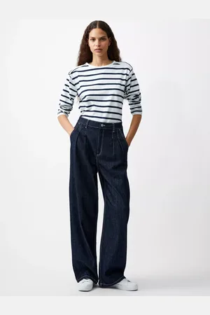 French Connection Finley Wide Leg Jeans