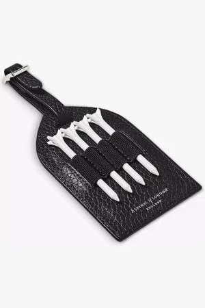 ASPINAL OF LONDON Leather Golf Tee Holder