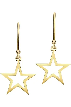 London Road 9ct Portobello Starry Night Star Drop Earrings