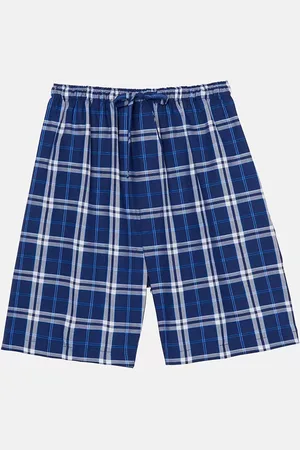 British Boxers Check Crisp Cotton Pyjama Shorts