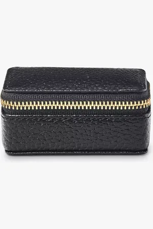 ASPINAL OF LONDON Small Pebble Leather Jewellery Case