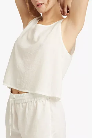Nudea The Night Vest Scoop Neck Cami Pyjama Top