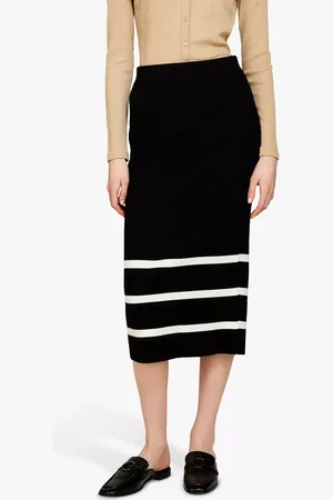Sisley Knit Midi Skirt