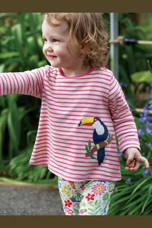 Frugi Baby Organic Cotton Oakleigh Stripe Top & Leggings Set