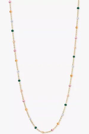 Enamel Lola Chain Necklace