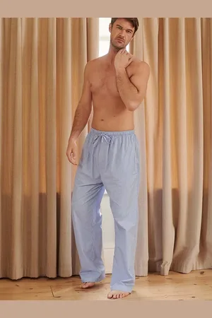 British Boxers Stripe Crisp Cotton Pyjama Trousers