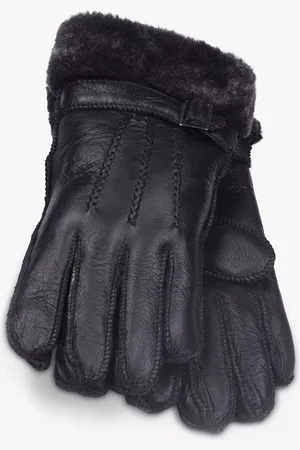 HotSquash Leather Sheepskin Lined Gloves