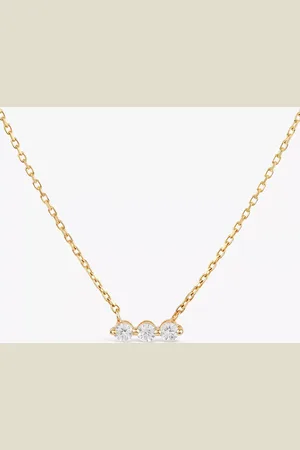 Dinny Hall Shuga White Sapphire Chain Necklace