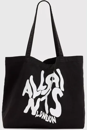 AllSaints Orlando Cotton Canvas Tote Bag