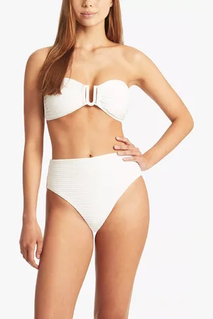 SEA LEVEL Spinnaker U Bar Bandeau Bikini Top