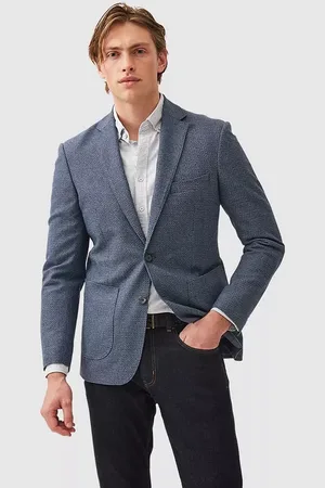 Rodd & Gunn Thorton Wool Cotton Slim Fit Blazer