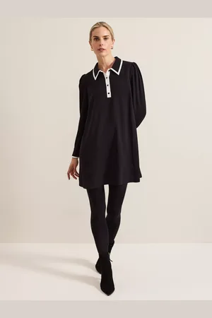 Phase Eight Gina Collar Swing Dress