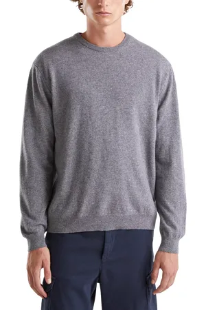 Benetton Pure Merino Wool Crew Neck Jumper