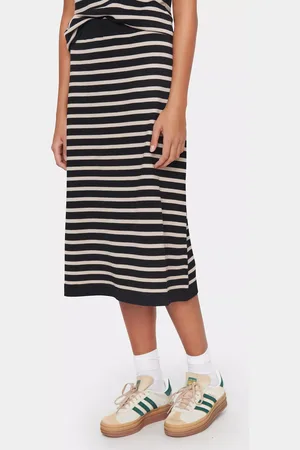 Saint Tropez Mila Stripe Knit Skirt