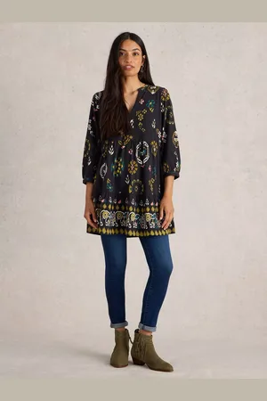 White Stuff Marta Floral Tunic Top