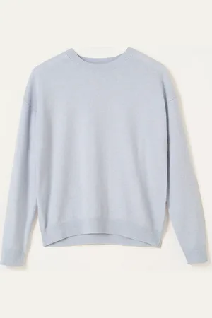 Truly Round Neck Wool Cashmere Blend Jumper