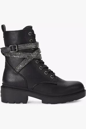 Carvela Boulder Embellished Biker Boots