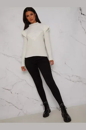 Chi Chi London Broderie Jumper